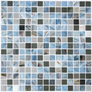 Shades of gray blend tile by Mosaic Tile Supplies
