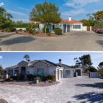 renovated outside of home