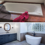 primary bathroom remodel